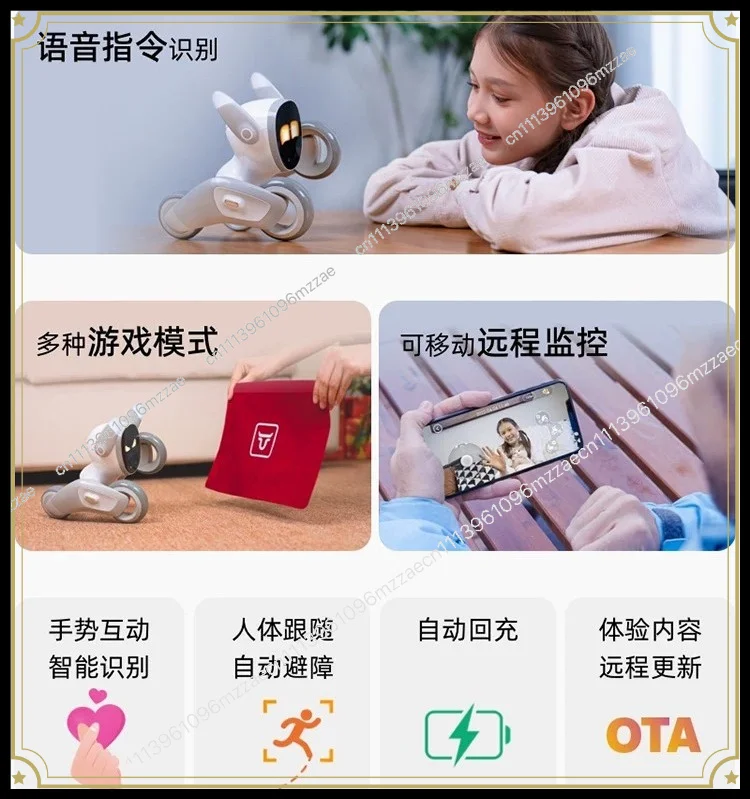 Smart Robot Dog Toy, Electronic Pet with Voice Conversation, Interactive Programming for Kids Gift