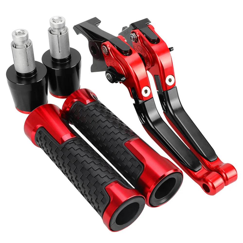 

Motorcycle Aluminum Adjustable Brake Clutch Levers Handlebar Hand Grips ends For KAWASAKI ZX9 ZX-9 1994 1995 1996 1997 ZX 9