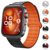 Magnetic Loop Strap For Huawei Watch Fit 4 Pro Silicone Watchband Sports Band Men Women Bracelet for Huawei Fit3 Fit4 Pro Correa