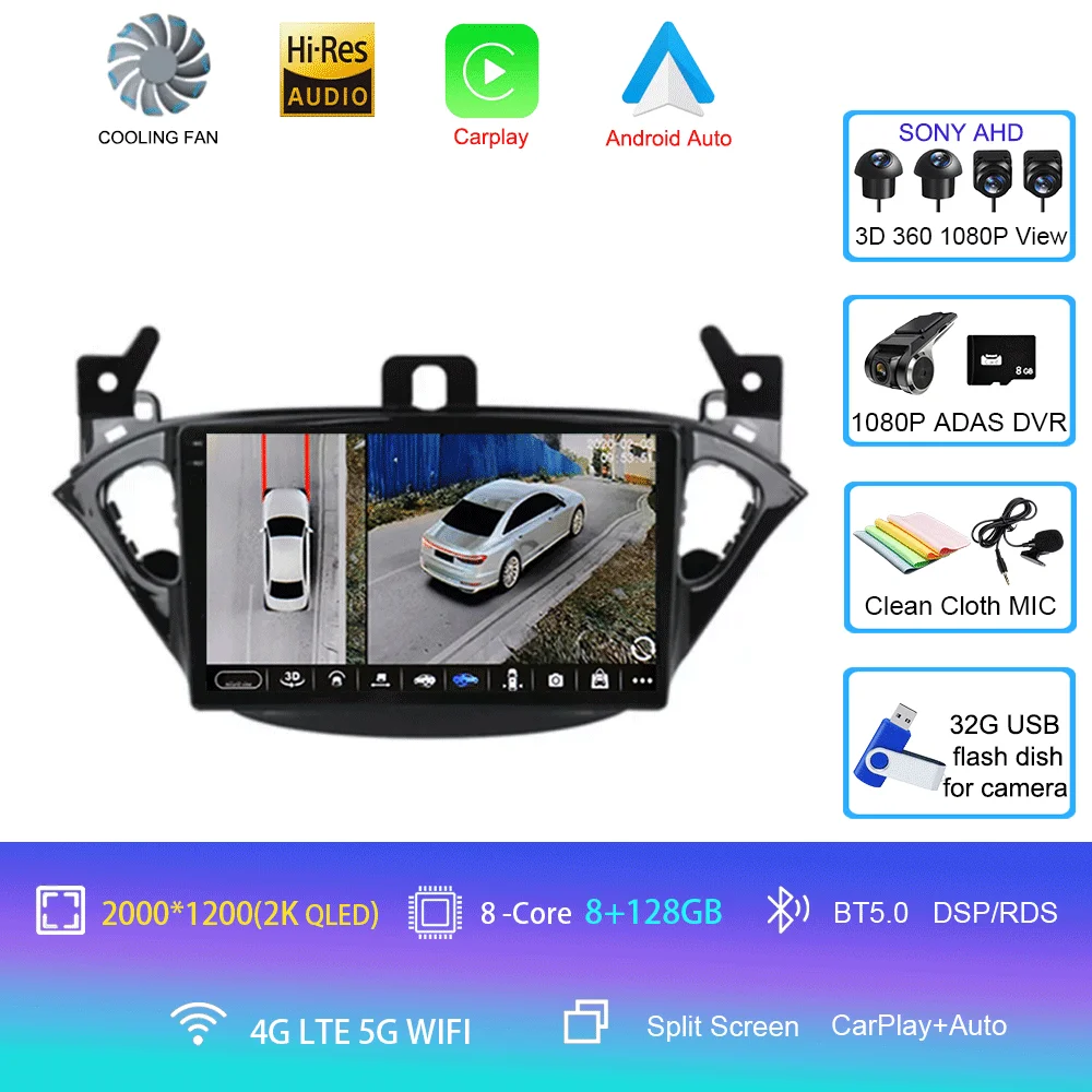 Variant: 8G 128G DVR 360 2K
