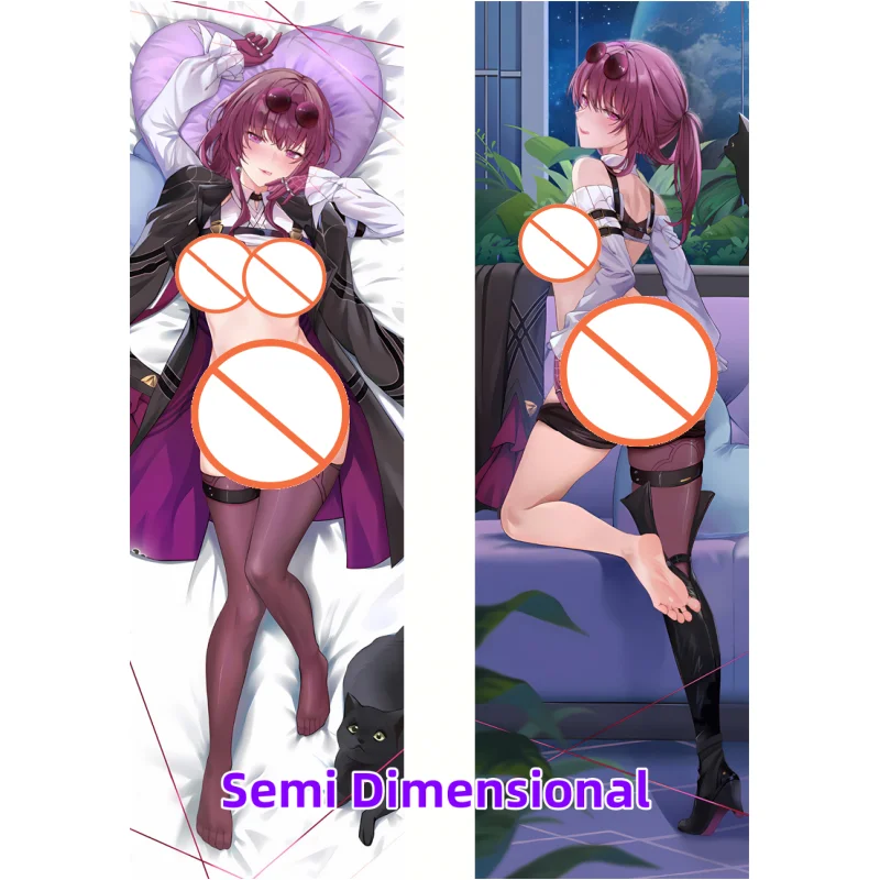 

Dakimakura Anime Honkai: Star Rail Kafka Double-sided Print Of Life-size Body Pillowcase Gifts Can be Customized
