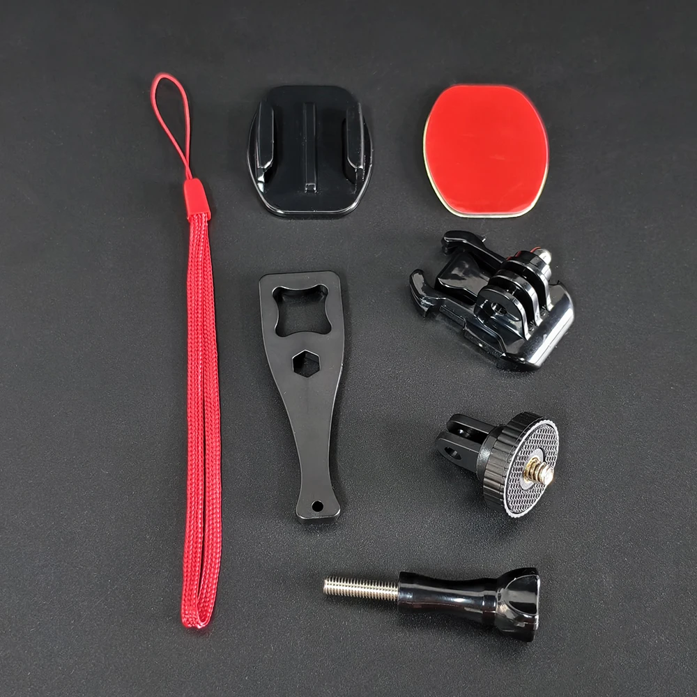 Kit de tornillos de liberación rápida con Base adhesiva, montaje adecuado para Gopro Hero 13 12 11 10 9 8 7 Insta360 X5 X4 X3, adecuado para DJI OSMO Act