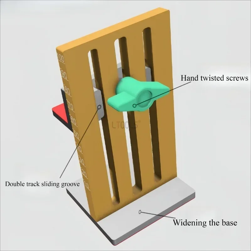 Floor Cabinet Door Panels Special Mounting Jig Woodworking Cabinet Frame Frontpanel Quick Installation Clamp 10-100mm Adjustable