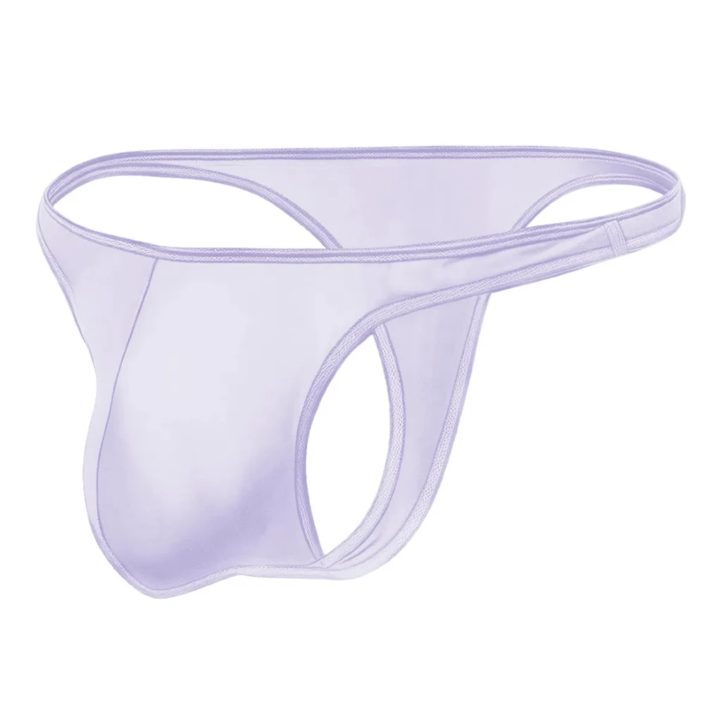 Men Sex Bulge Pouch For Mini Thong Sexy Accessories Underwear Gay Sissy T-Back Lingeries For Man Low Rise Erotic G-String T-Back