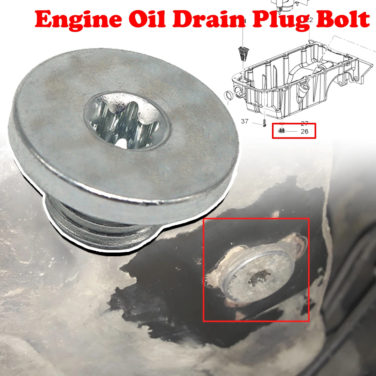 

Engine Oil Drain Plug Bolt 90502556 For OPEL ASTRA F G H J GTC J CORSA B C D OMEGA B ZAFIRA TOURER C ZAFIRA A B Chevrolet Cruze