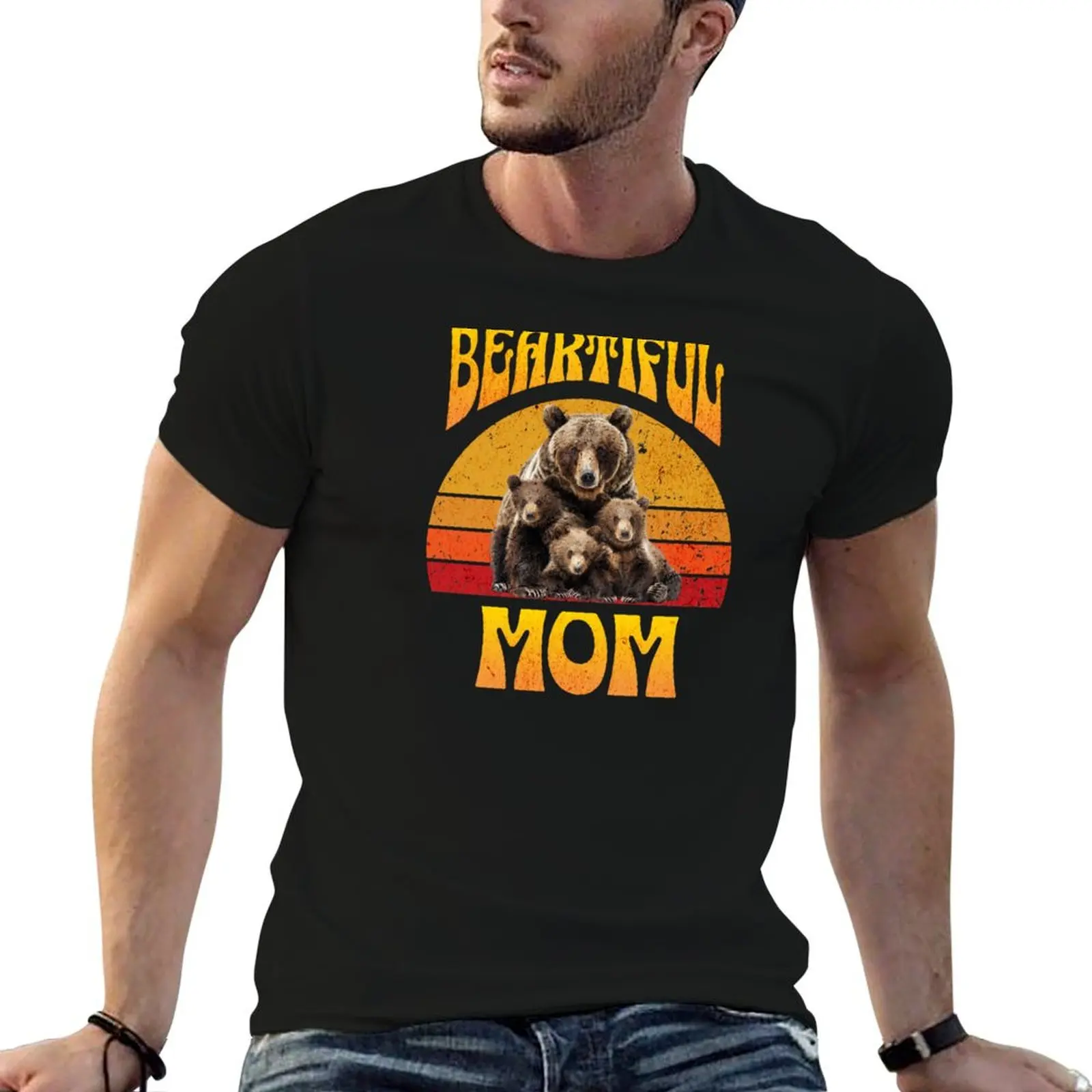 

T-Shirt funny t graphic Mom Beartiful shirts Mom Bear, shirts Design t man for Kids 3 graphic mens