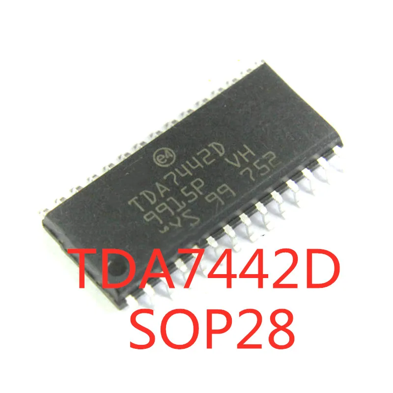 2 قطعة/الوحدة TDA7442D TDA7442 SOP-28 SMD LCD رقاقة معالجة الصوت في المخزون جديد الأصلي IC #1