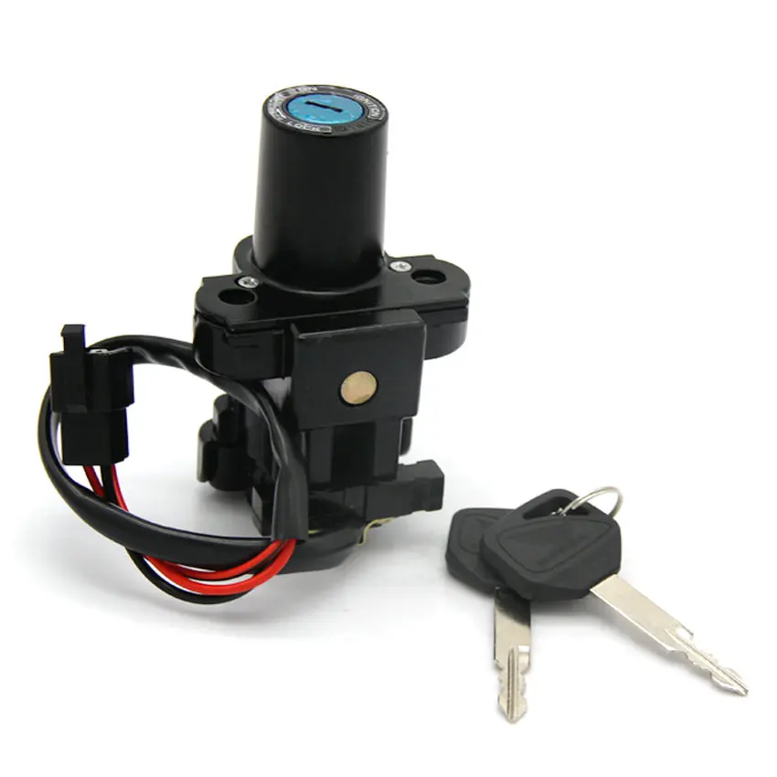 Motorcycle Ignition Switch Key Fits For Honda CBR300RA CBR300R CBR250RA CBR250R/R CBR250R OEM:35010-KYJ-900 35100-KYJ-901  Parts