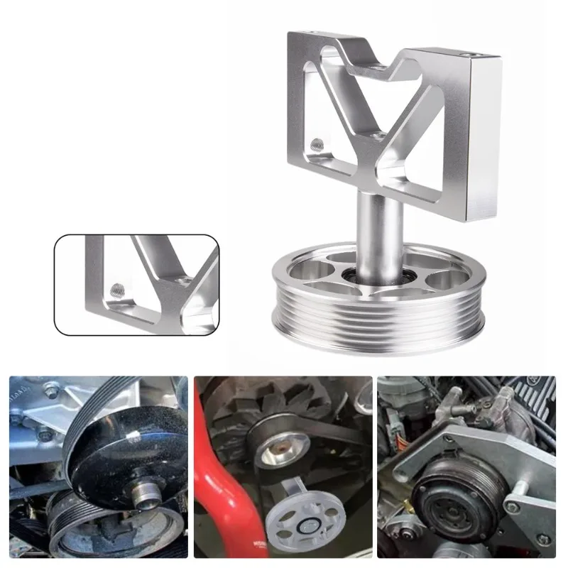 Auto Modification Parts for 79-95 Ford Mustang 5.0 Air Pump Idler Bracket with Pulley