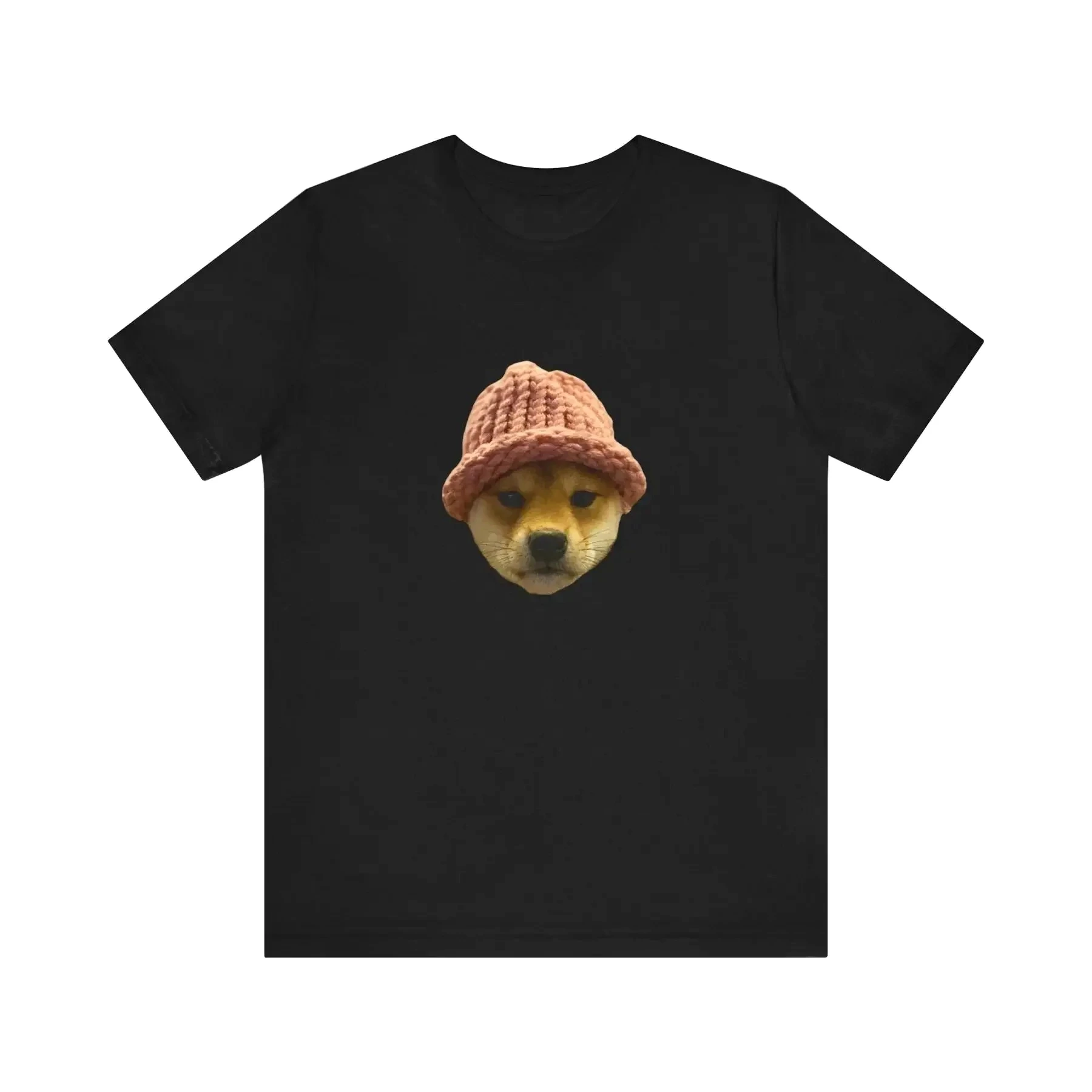 T-shirt WIF Memecoin Bitcoin pour les fans Hodler Dogwifhat, style Harajuku, motif chien en crypto-monnaie avec un chapeau, hauts d'été streetwear
