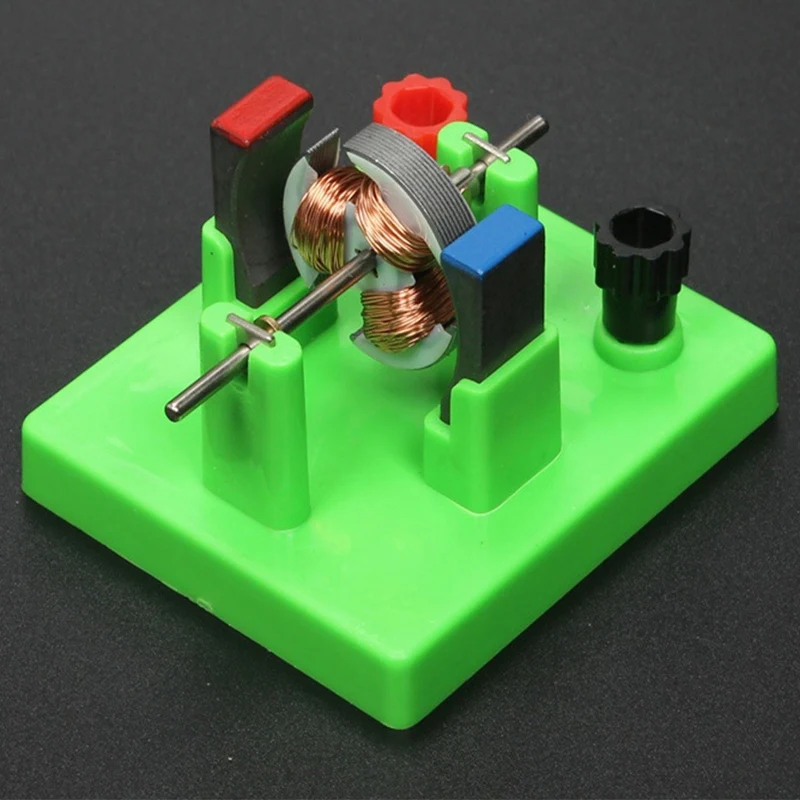 2Pcs DIY DC Electrical Motor Model Physics Experiment Aids Educational Students Toy-A38R