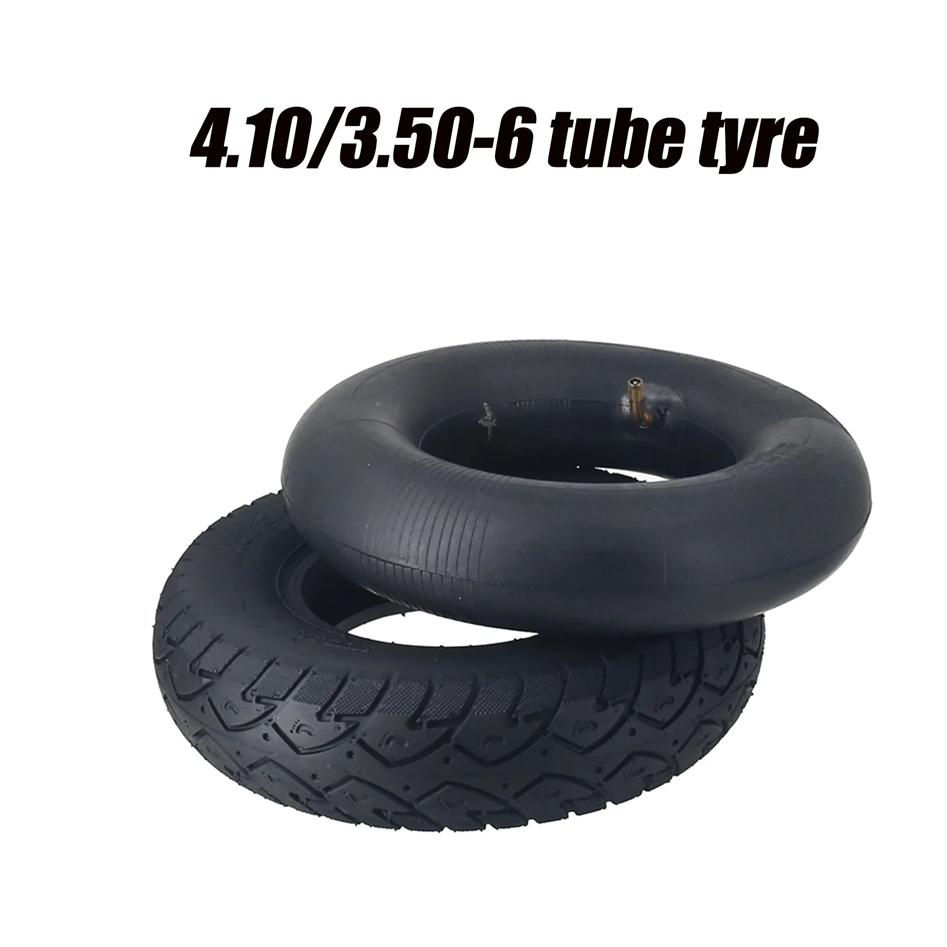 6 Inch 4.10/3.50-6 Elderly Scooter Tyre  Tire Inner Tube for 49cc Mini Quad Dirt Bike Scooter ATV ,Buggy,Gas Scooter Wheelbarrow