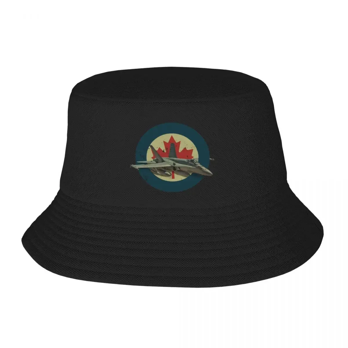 VINTAGE - Airforce Canada Rcaf Cf 18 Bucket Hat Sports Cap Hat Man foam party Hat Luxury Woman Men's