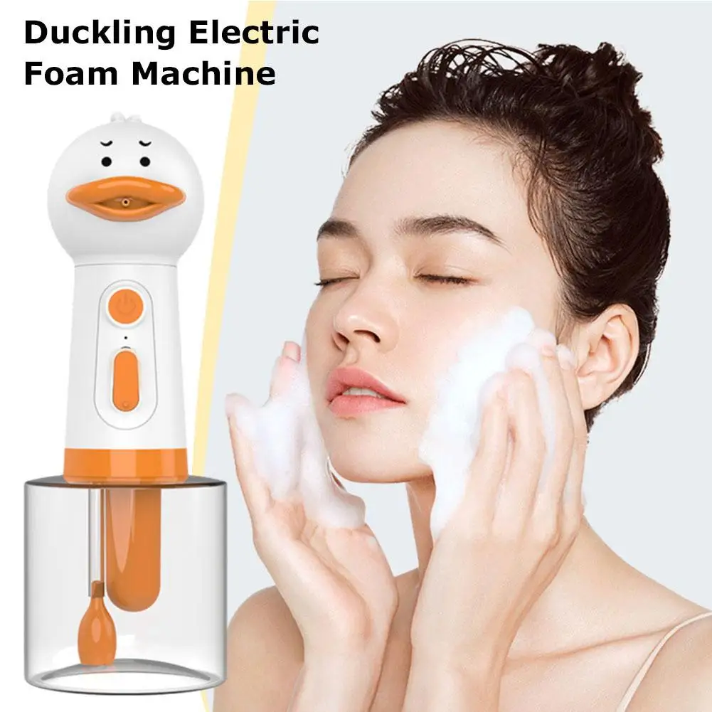 Cute Giraffe Dog Shower Gel Electric Foaming Machine Automatic Soap IPX6 Waterproof USB Hel Charging Dog Fully Dispenser Ba N9S7