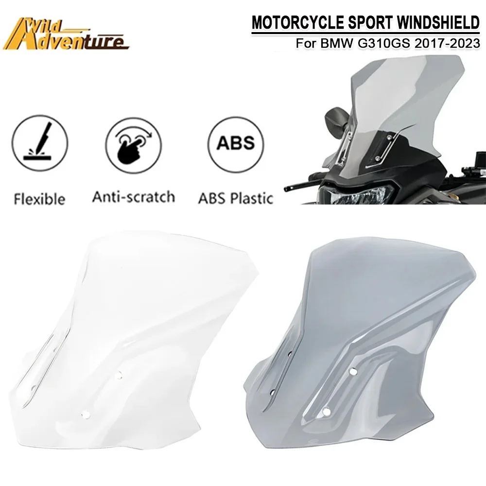 For BMW G310GS G310 GS G 310 GS 2017-2021 2022 2023 Motorcycle Accessories Sport Touring Windscreen Deflector Windshield Visor