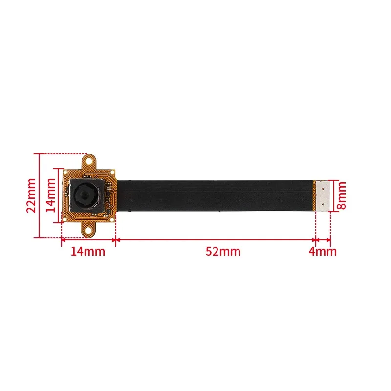 13 MP Kameramodul OV13855 Sensor für Orange Pi 5/Plus/Pro/Max/Ultra RK3588 RK3588S Optional 80 °   120 °   Fester Autofokus