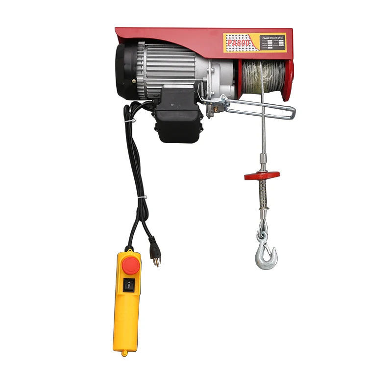 Electric Winch 220v Mini Wire Rope Hoist 1p 220v 500kg Small 12v 220v Mini Electric Wire Rope Provided Ce Iso9001