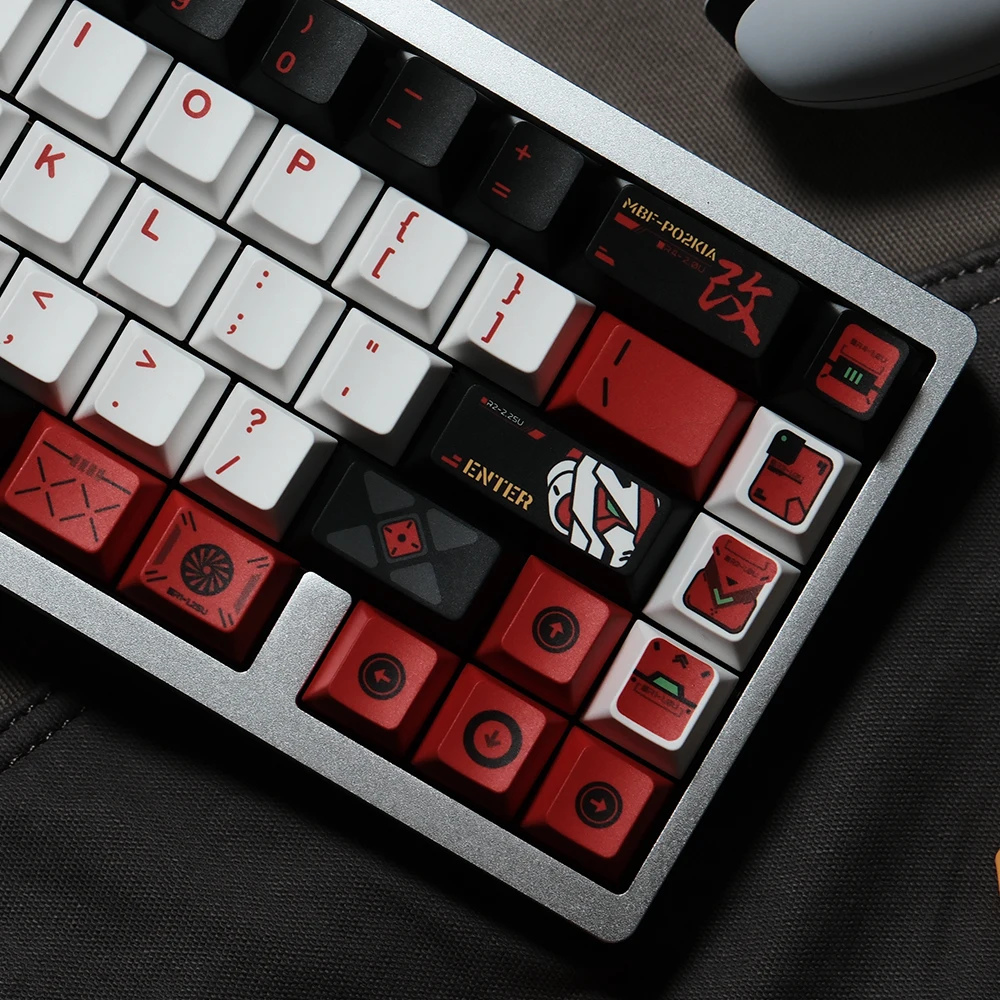 FBB Keycap Red Heresy PBT сублимационная механическая клавиатура на заказ DIY аксессуар для ПК на заказ черно-красный толщина 1,7 мм