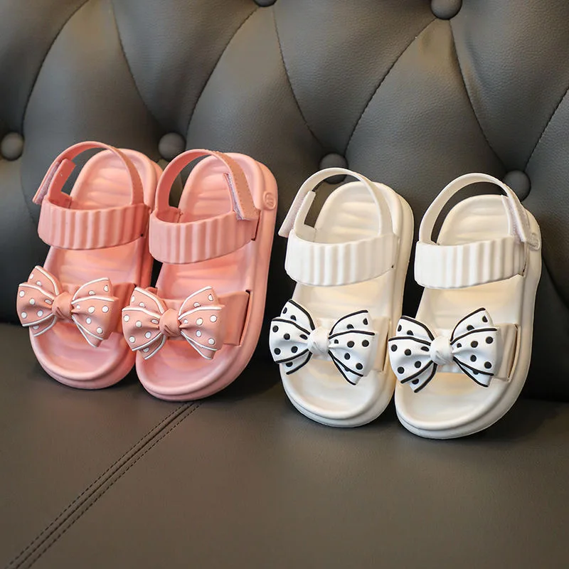 2022 new girls sandals Baotou beach shoes 2-6 years old children non-slip soft bottom children's sandals non-slip summer sandals