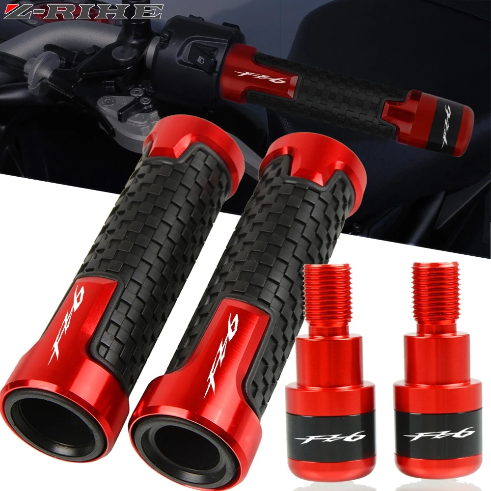 7/8'' 22MM For Yamaha FZ6 FZ6R FAZER 2014-2016 2015 Motorcycle Accessories Handlebar Grips Ends Handle Bar Hand End Plugs Caps