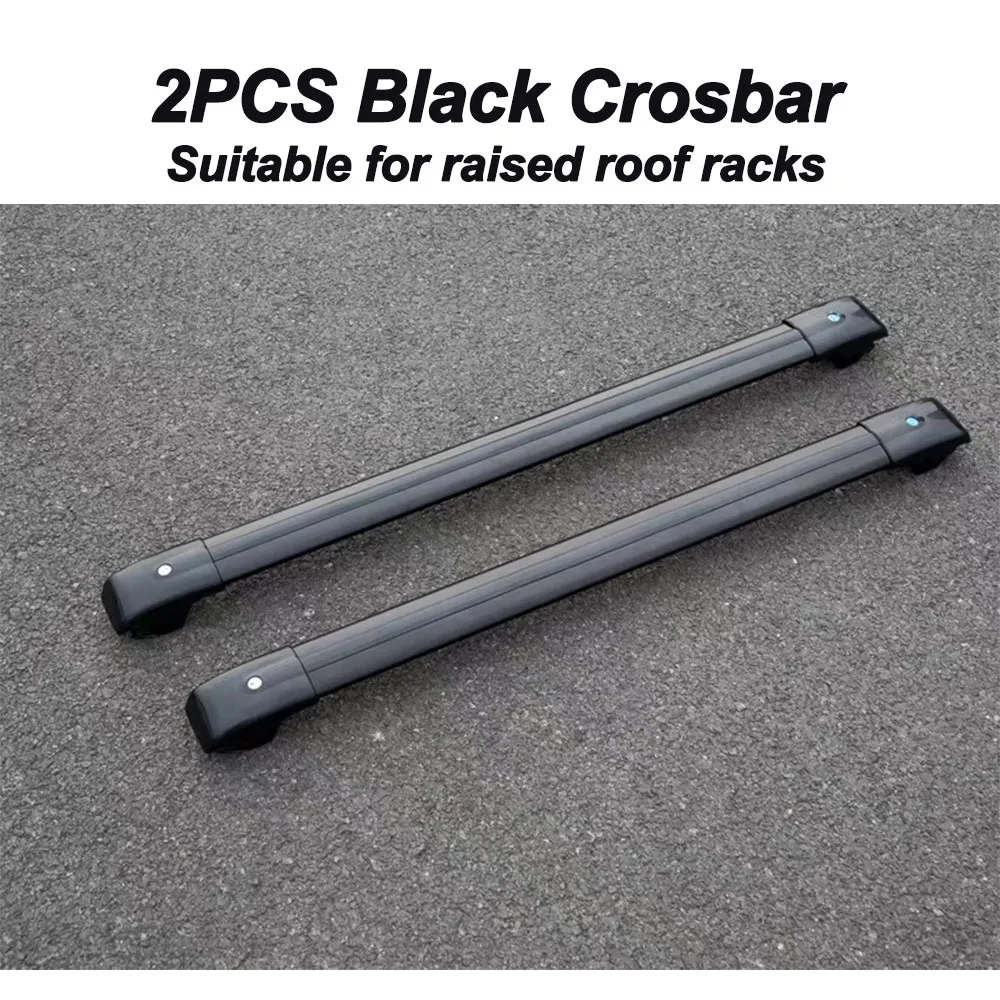 2pcs Black Bar