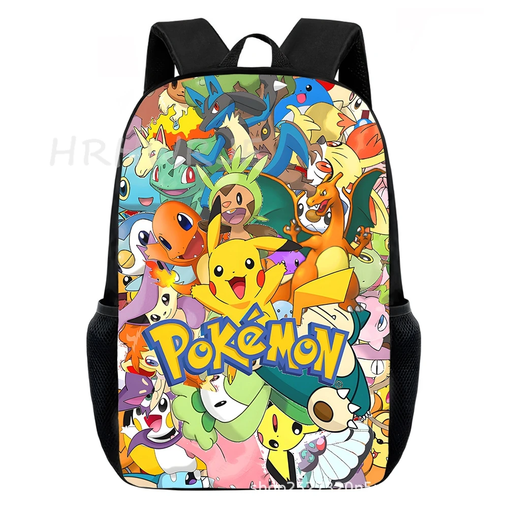Mochilas de Desenho Animado Pikachu, Mochilas de Software para Meninos e Meninas, Melhores Presentes, Mochila Escolar Leve para Crianças