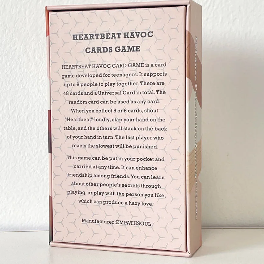 Heartbeat Havoc Cards Game, Friends and Family Party Entertainment, Table Card Game