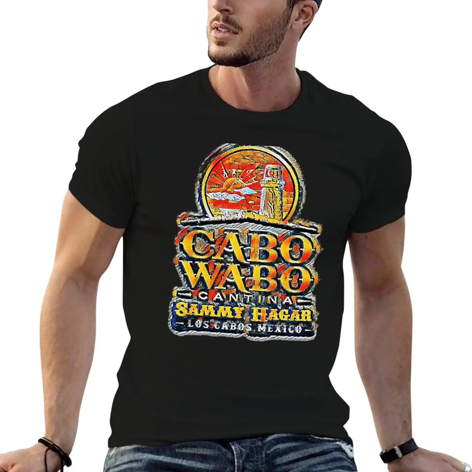 Camiseta Cabo Wabo Cantina Tequila Essential, camisetas para hombre, paquete de camisetas de algodón para hombre, paquete de camisetas de algodón