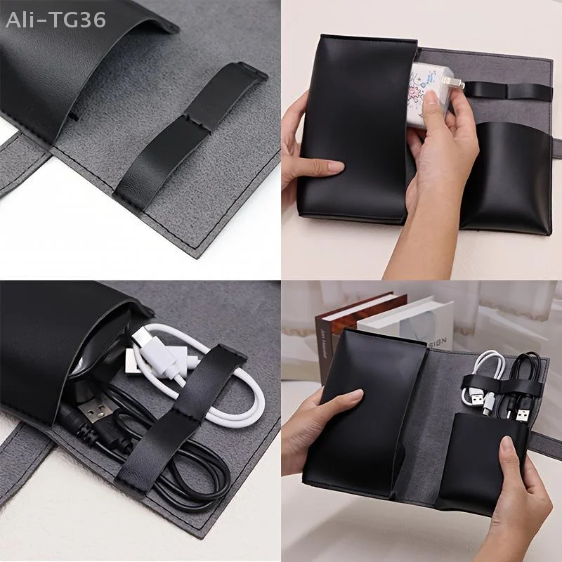 1PC PU Leather Multi-Compartme - đánh giá và giá Tech Accessories Travel Case