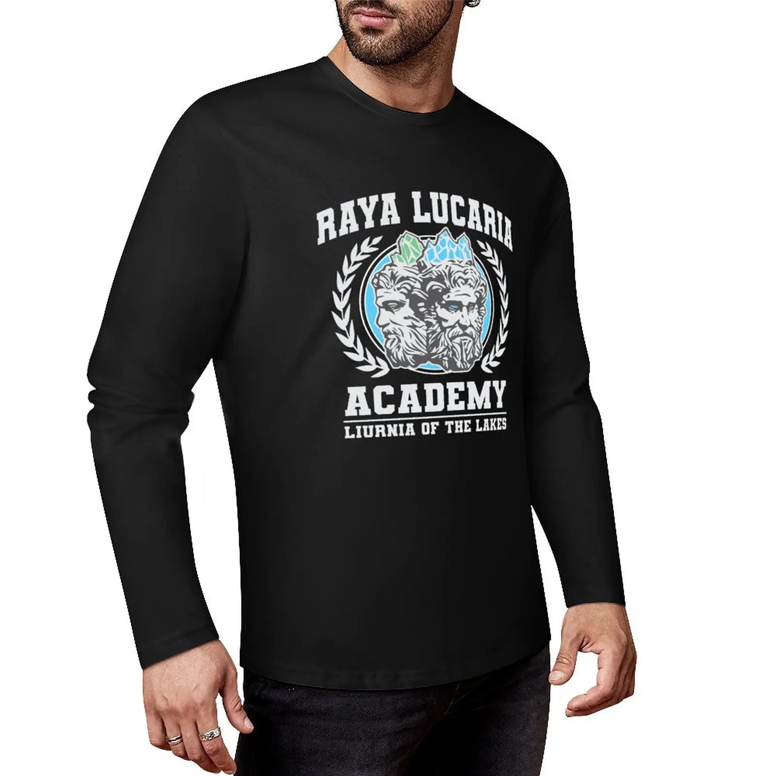 

Raya Lucaria Academy School Long T-Shirt Tee shirt heavyweight t shirts oversized t shirts for men