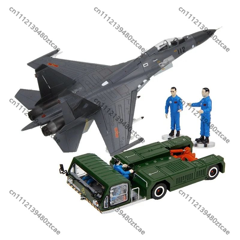 Alloy Aircraft Towing Truck Static Display Model Collection Decor Gift