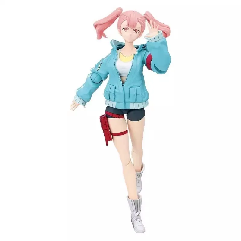 متوفر في المخزون الأصلي SYNDUALITY Noir أنيمي الشكل إيلي التجمع نموذج عمل تمثال معطف يمكن أخذها جمع هدايا لعبة طفل