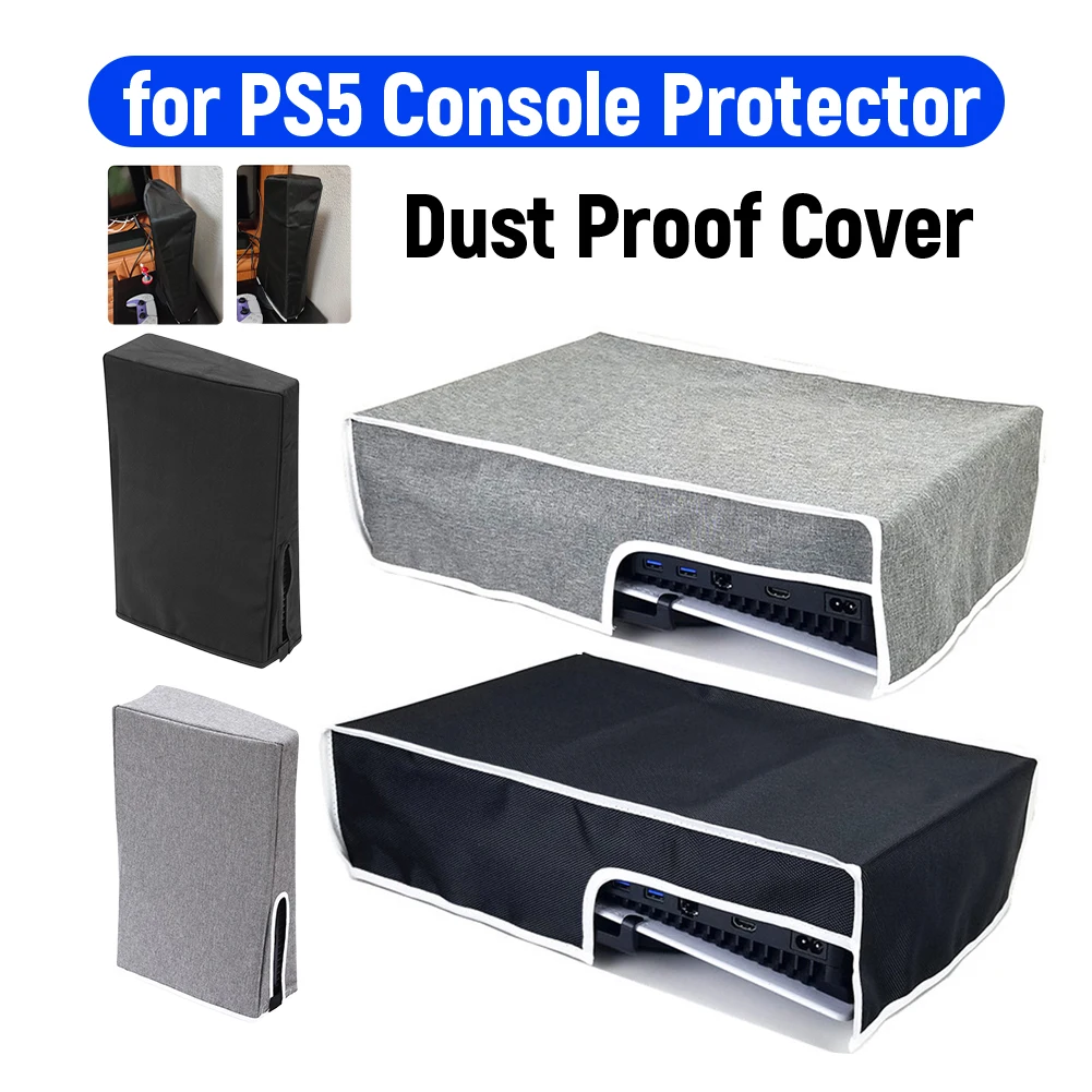 Game Console Dust Proof Cover Sleeve Guard Case Anti-dust Game Console Protector Case Washable Sleeve for PS5