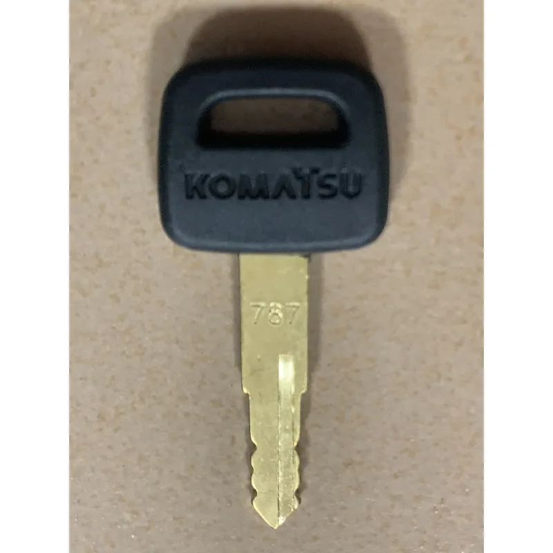 1/5/10/20PCS Suitable for Komatsu Heavy Equipment 787 Black Handle Key Excavator Bulldozer Loader Backhoe Starter