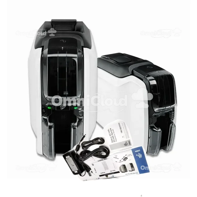 

ZC100 single-sided plastic USB ID PVC card printer