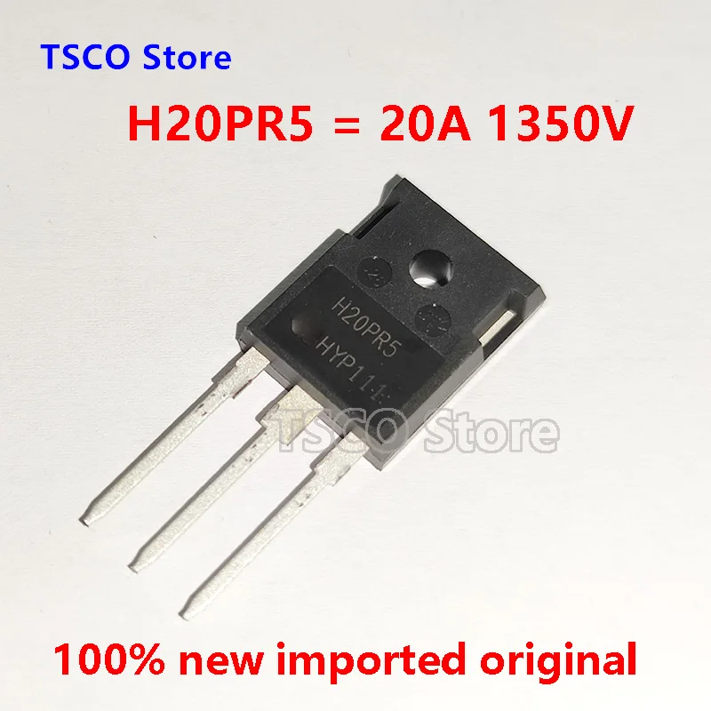 (1-10piece/LOT)  H20PR5  IHW20N135R5   New Origiail  20A  1350V  IGBT