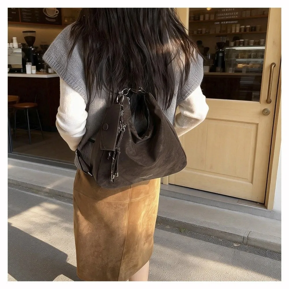 Lässige Leichte Schultertasche mit Großer Kapazität Multifunktionale Tragetasche Umhängetasche für Damen – Detail 11