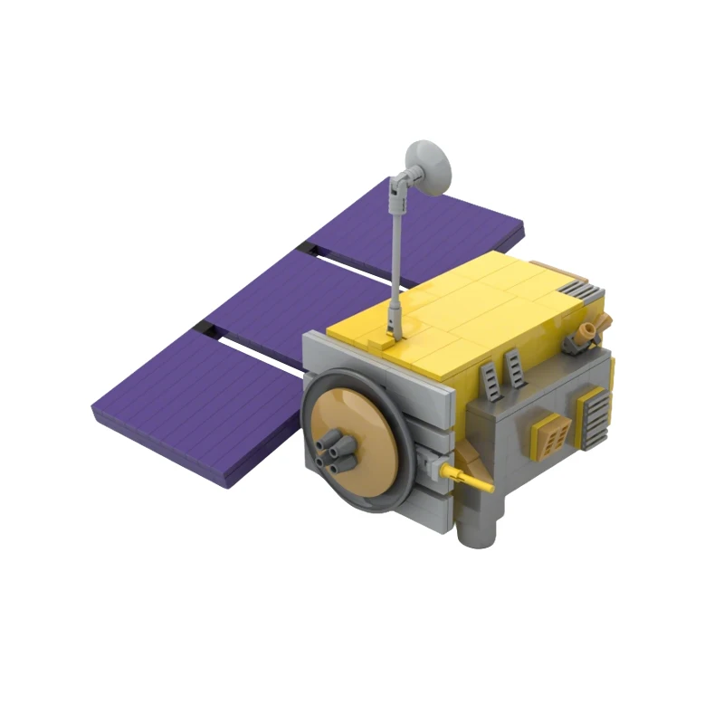 Lunar Reconnaissance Orbiter Model MOC Building Bricks War Equipment Modular Technology Gifts Holiday Assemble Children Toy Suit