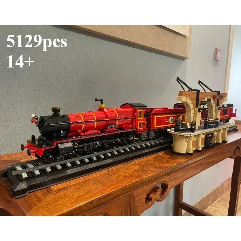 Édition collector 76405 118CM Hogiwartsed Express Train ensemble de construction briques avec Minifigis jouets enfants cadeaux d'anniversaire 5129 pièces