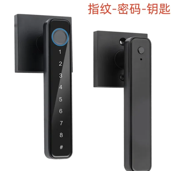 Fingerprint lock Indoor room Office wooden door password Electronic lock All graffiti smart door padlock wholesale