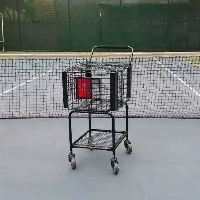 New Tennis Coach Car, Ball Pickup Roller Car, Tennis Cart, The Cart Can Be Folded and Placed At The Back of The Car