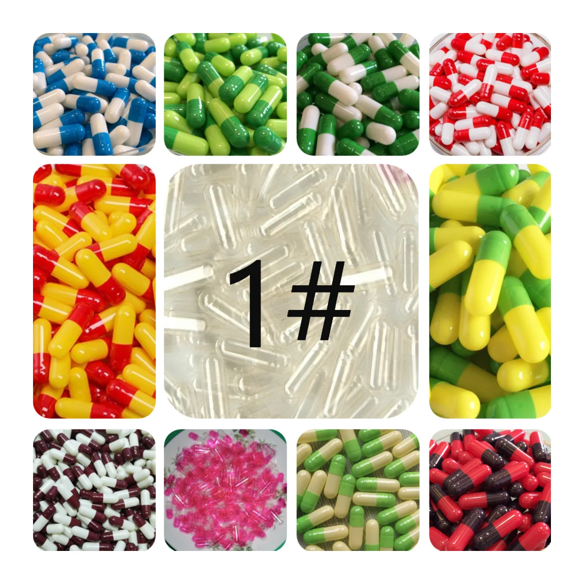 

Size 1 Empty Capsule,1000pcs!1# All Kinds of Colored Empty Gelatin Capsule,Empty Capsule( joined or seperated capsule available)