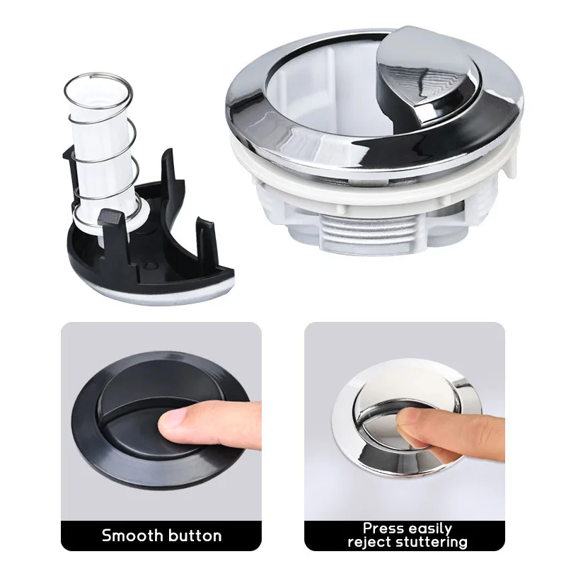Toilet water tank accessories water tank button integrated toilet button dual button toilet press valve General thicken Button