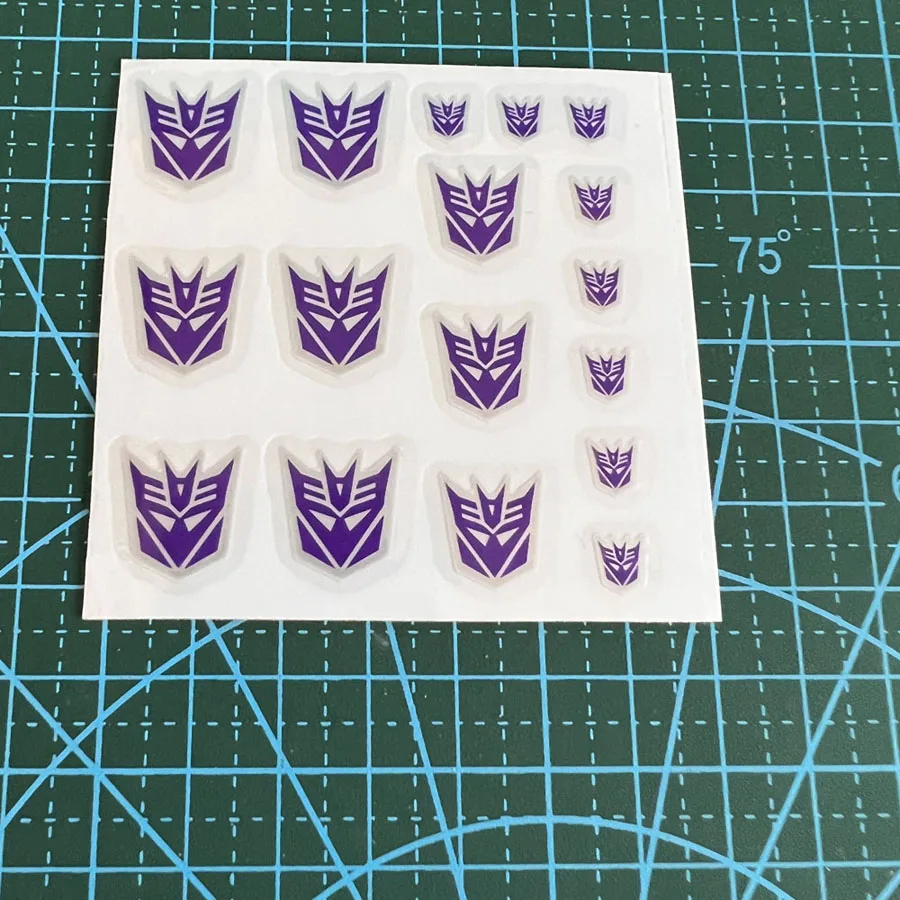 在庫あり 45枚入り ロボットおもちゃ G1 ステッカー シンボル デカール カスタムDIYおもちゃ アクセサリー デコレーション用