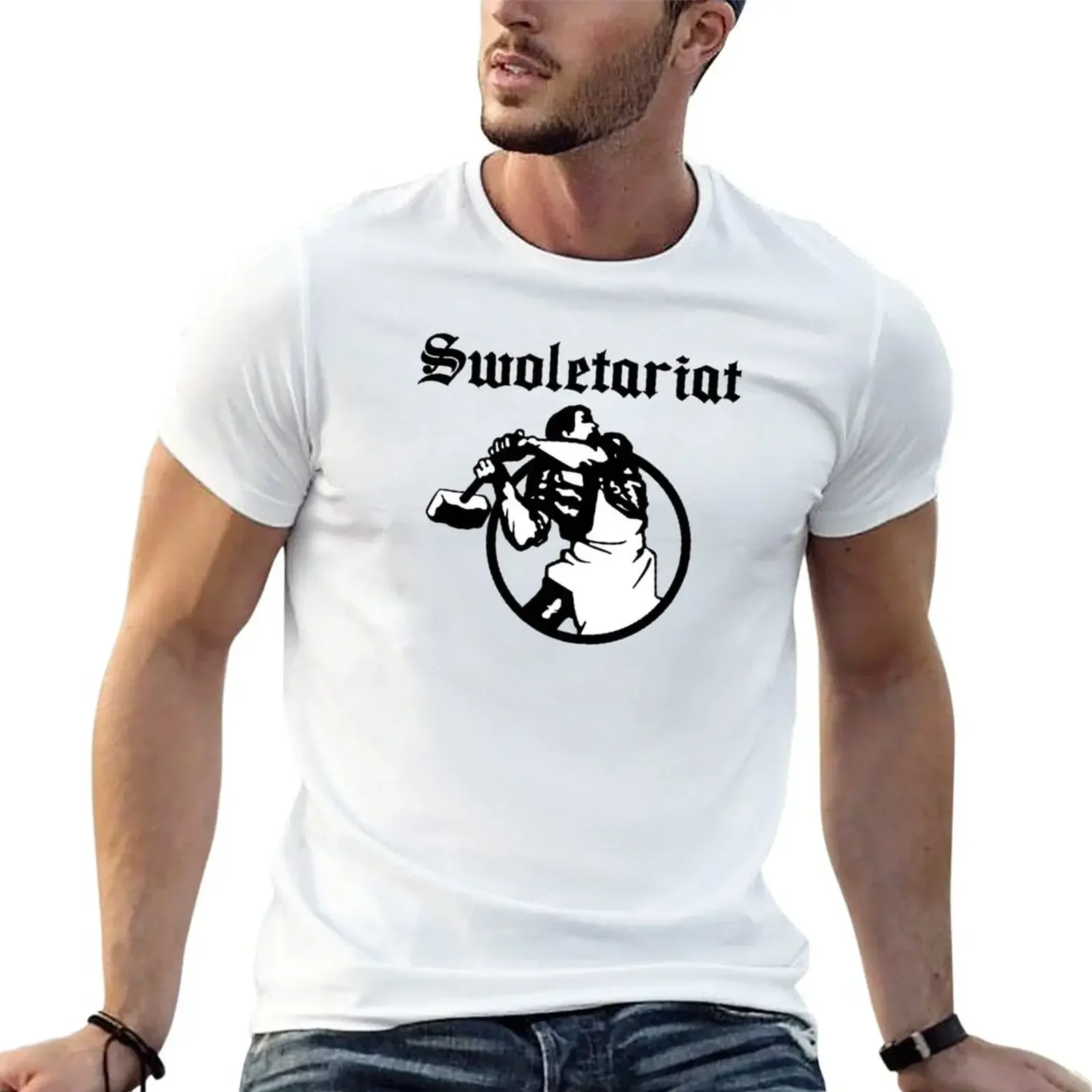 Swoletariat T-Shirt kawaii clothes plain mens clothes