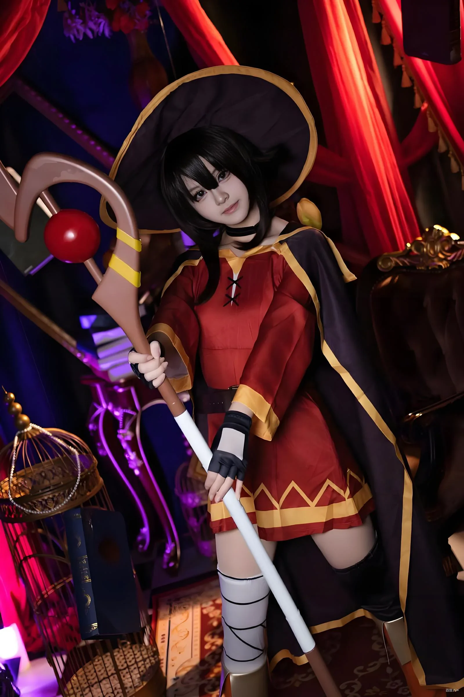 costume-de-cosplay-anime-megumin-pour-femmes-robe-de-sorciere-perruque-megumin-costumes-de-cosplay-pour-halloween