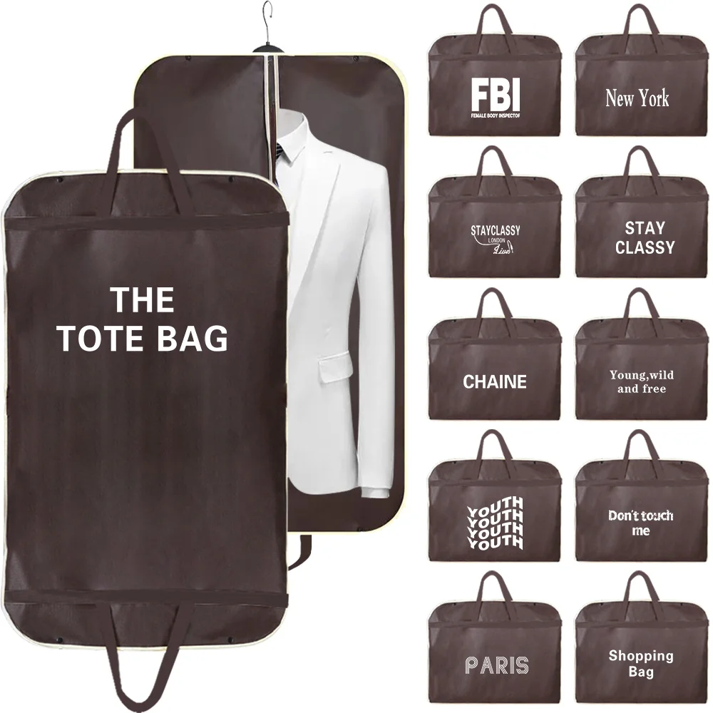 

Clothing Covers Dress Dust Cover Color Walls Dustproof Suit Coat Storage Bag Protector Hanging Garment Bags Clothes Organizer