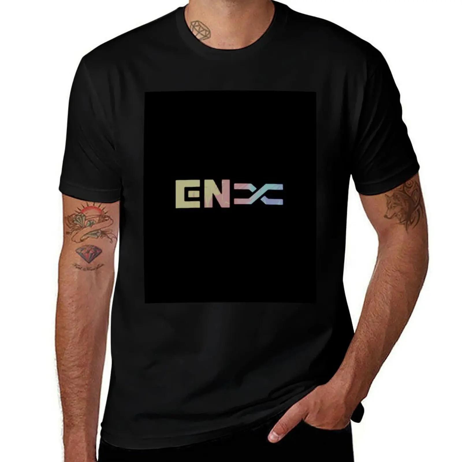 

ENGENE LOGO T-Shirt t shirt men 100% cotton luxury brand t shirt personalised t shirts designer T-Shirt