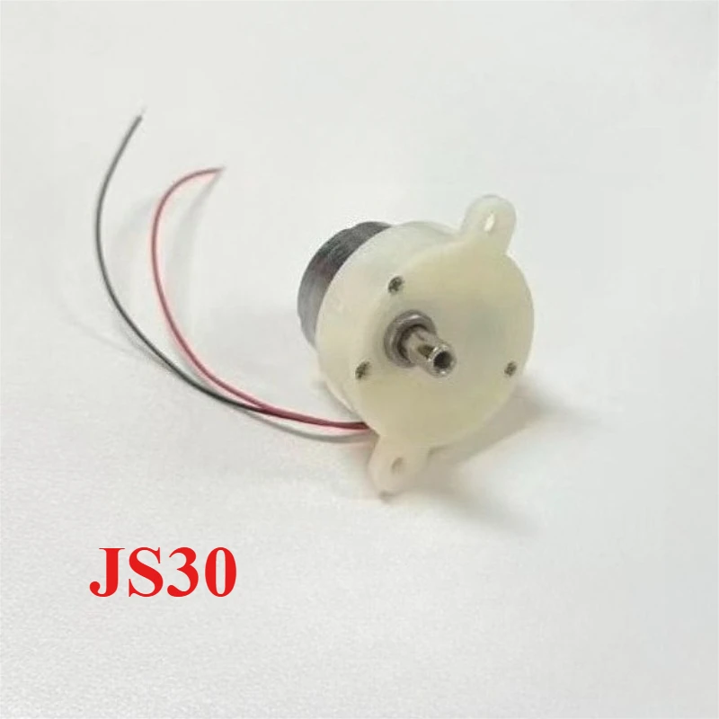 JS30 Micro Gear Motor DC 6V Plastic Gear Electric Motor 5RPM 100RPM Φ5mm D Shaft Reversible for Automation Equipment