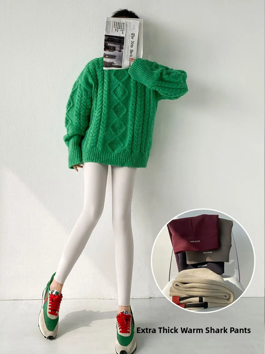 Spodnie do jogi Thiened Fce z wysokim stanem, damskie, jesienno-zimowe, nowe, długie, ciepłe, modelujące, warstwa bazowa, do noszenia na co dzień.